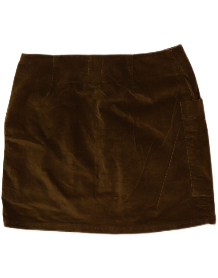 BDG Womens Mini Skirt Medium W30 Khaki Cotton