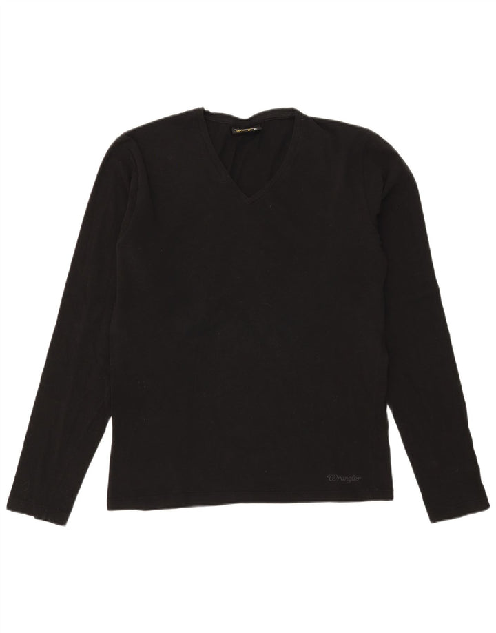 Wrangler Dame Top Langærmet UK 18 XL Sort