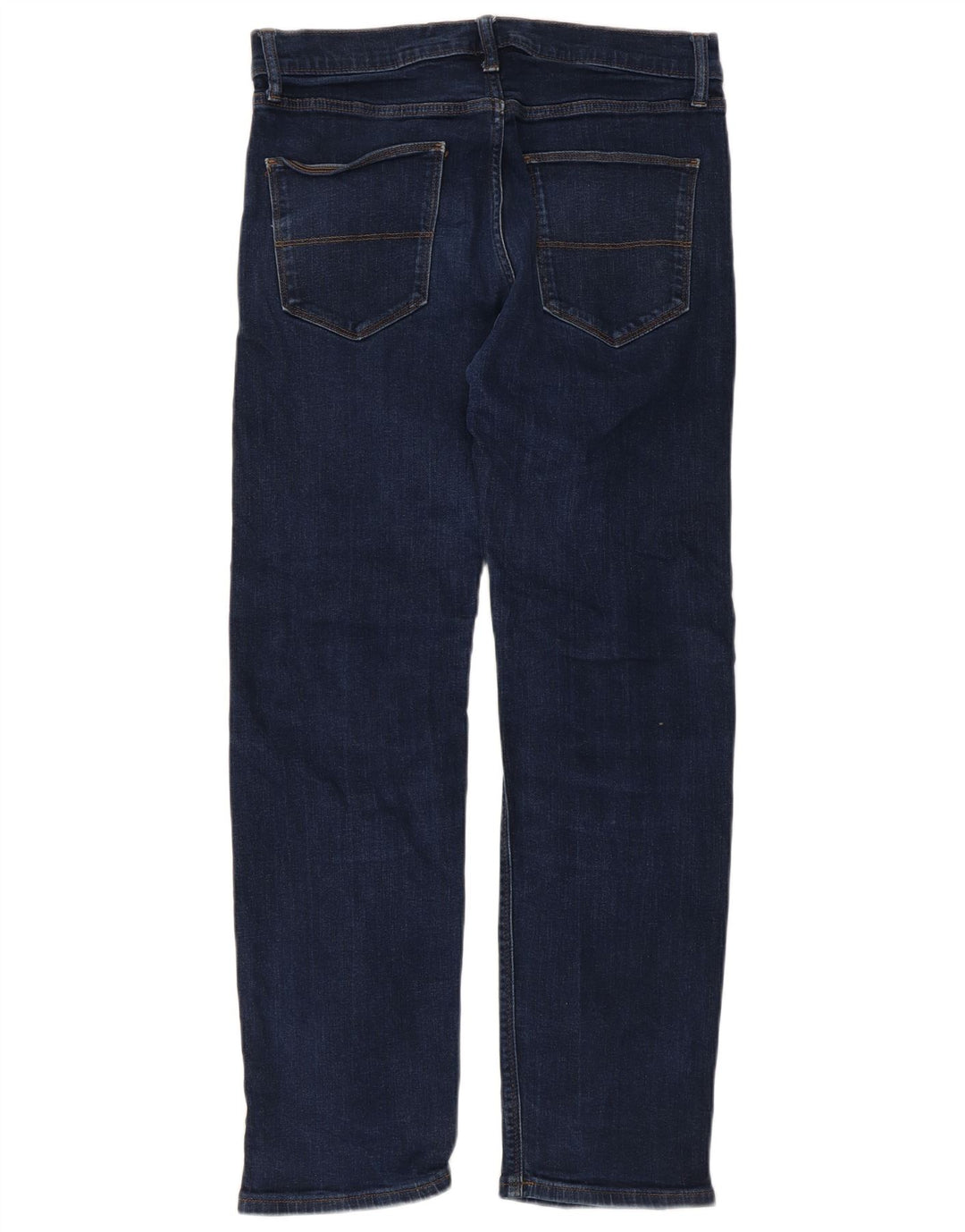Marks & Spencer Straight Jeans til mænd W32 L31 Marineblå bomuld