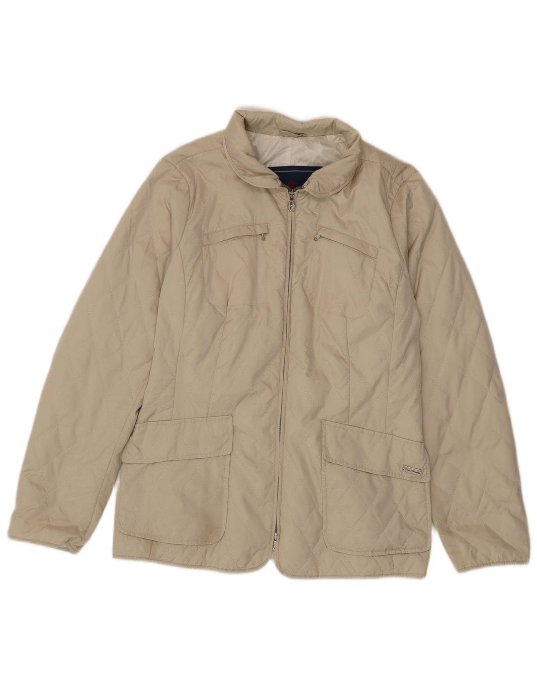 CONTE OF FLORENCE Dame Utility Jacket IT 46 Large Grå Polyester