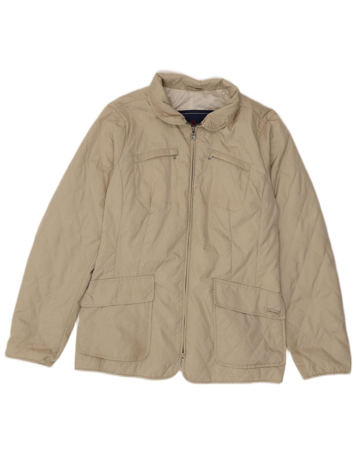 CONTE OF FLORENCE Dame Utility Jacket IT 46 Large Grå Polyester