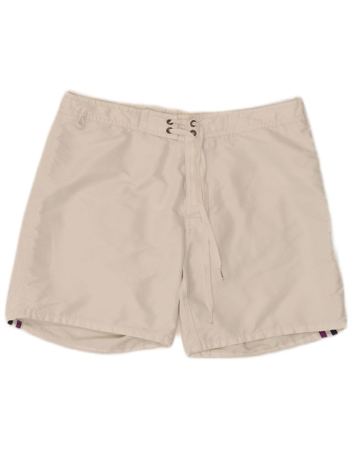 Sundek Herre badeshorts Stor Hvid Polyester