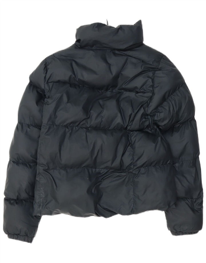 Columbia Dame Oversized Polstret Jakke UK 6 XS Navy Blue Polyester