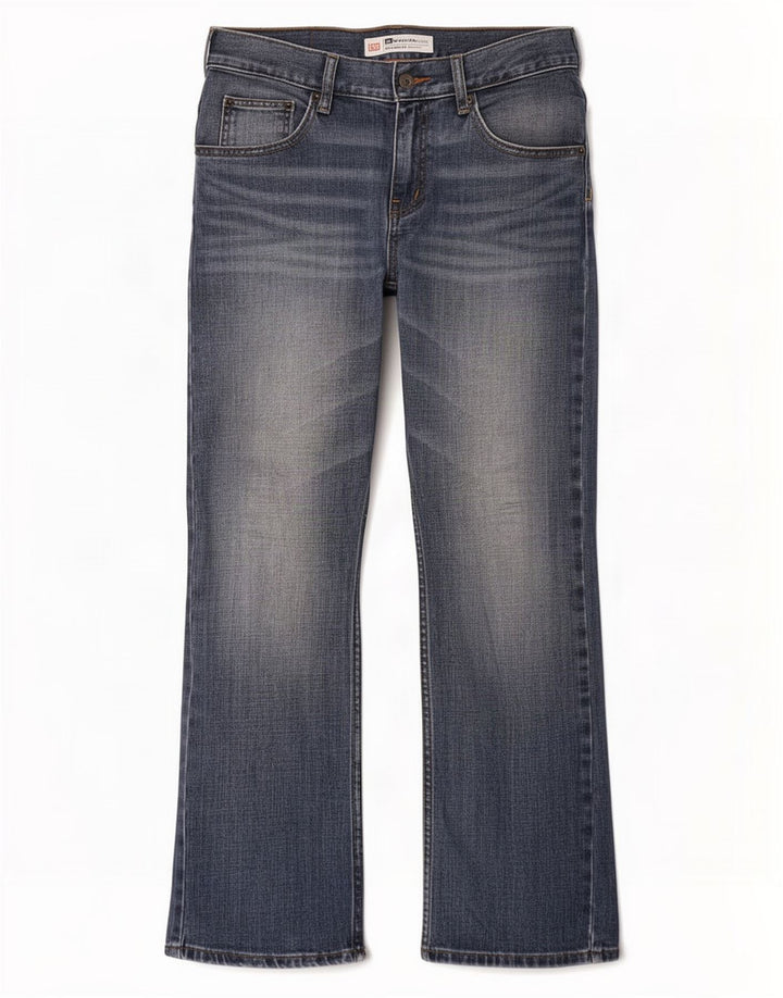 Lee Mens Modern Series Relaxed Fit Bootcut Jeans W30 L30 Blue Cotton