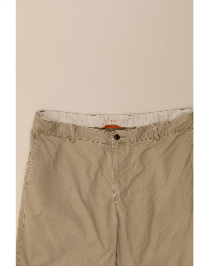 DOCKERS Mens Cargo Shorts W40 2XL Beige Cotton Vintage Dockers and Second-Hand Dockers from Messina Hembry 