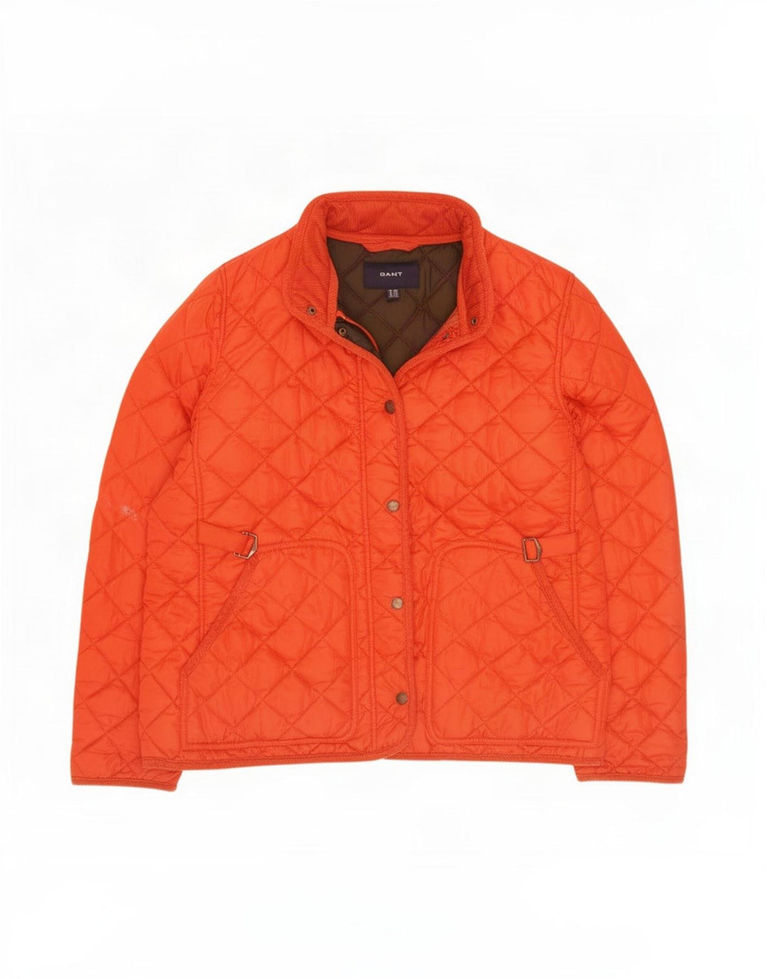 Gant Quiltet jakke til kvinder UK 20 2XL Orange Polyester