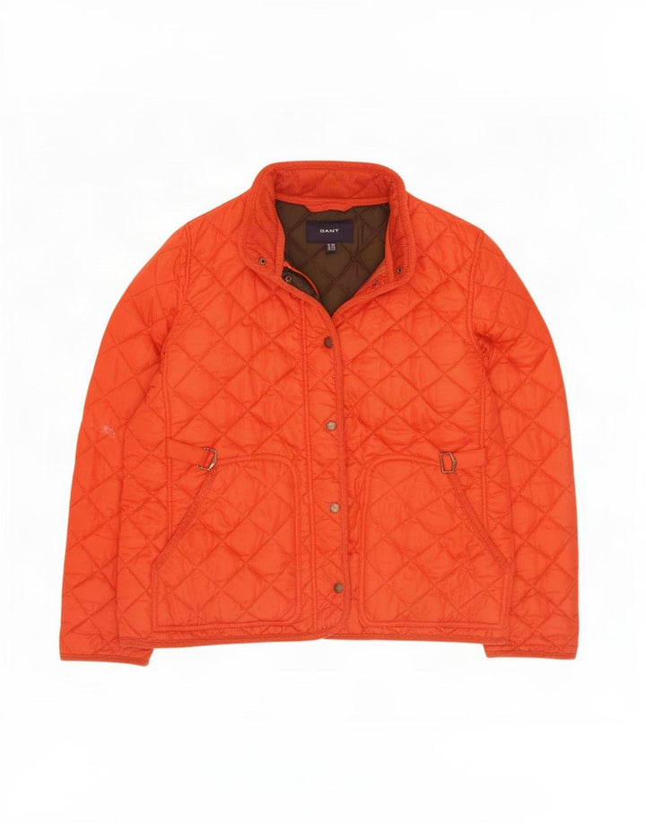 Gant Quiltet jakke til kvinder UK 20 2XL Orange Polyester
