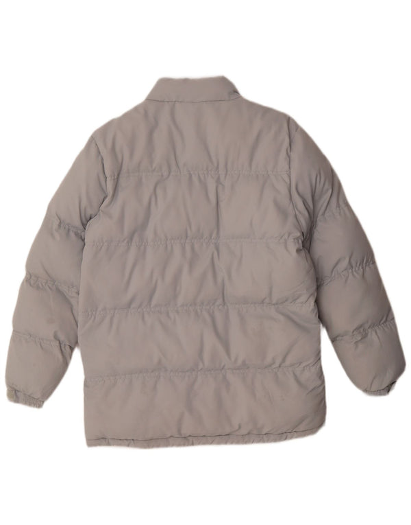 Fila Boys Polstret Jakke 15-16 År XL Gråstribet Polyester