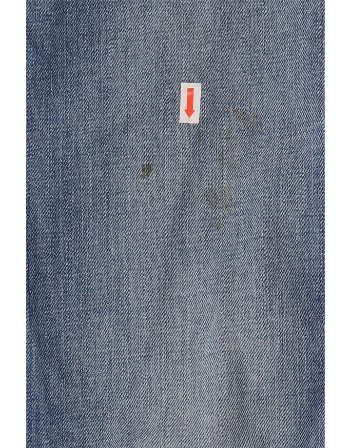 Fat Face Herre Straight Jeans W38 L29 Blå Bomuld