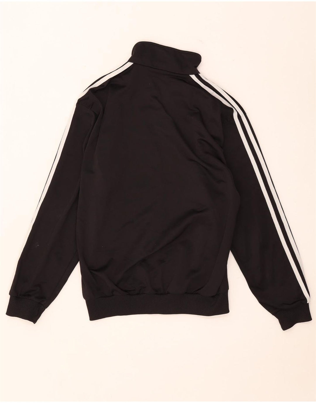 Adidas Drenge Træningsdragt Topjakke 13-14 År Sort Polyester