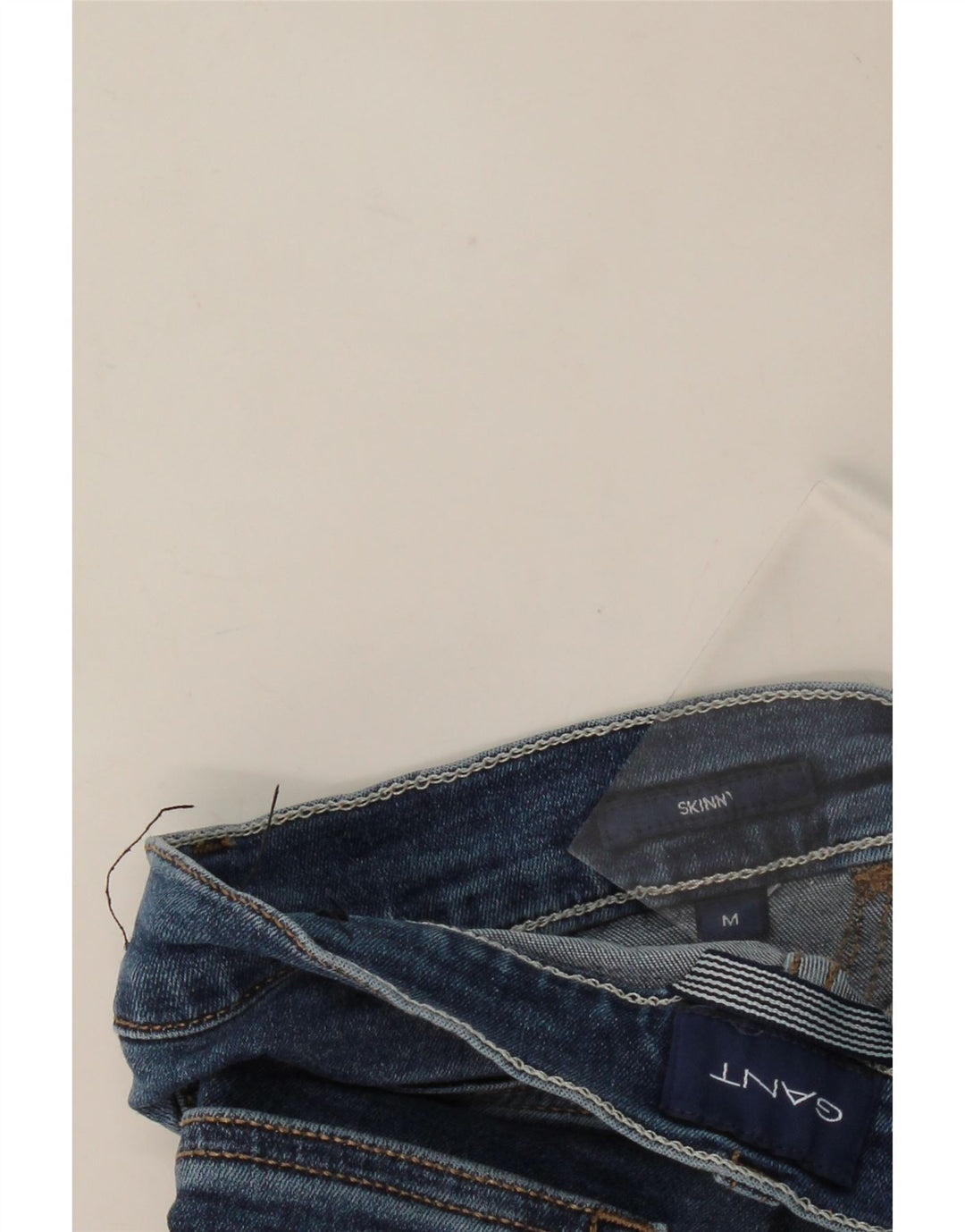 GANT Womens Skinny Jeans Medium W28 L28 Blue Cotton