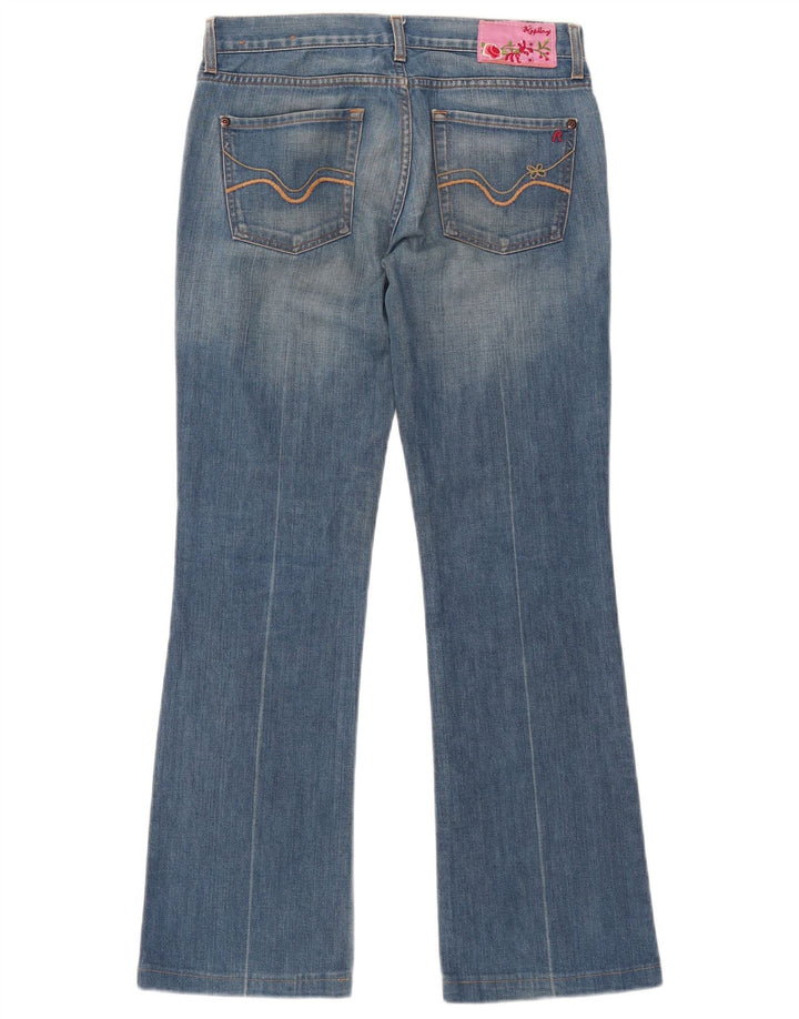 Replay Dame Bootcut Jeans W27 L30 Blå Bomuld