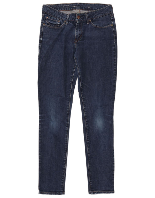 Levi's Womens Bold Curve Mid Rise Skinny Jeans W29 L29 Marineblå Bomuld