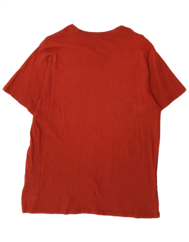 Levi's Herre grafisk T-shirt Top Stor rød bomuld