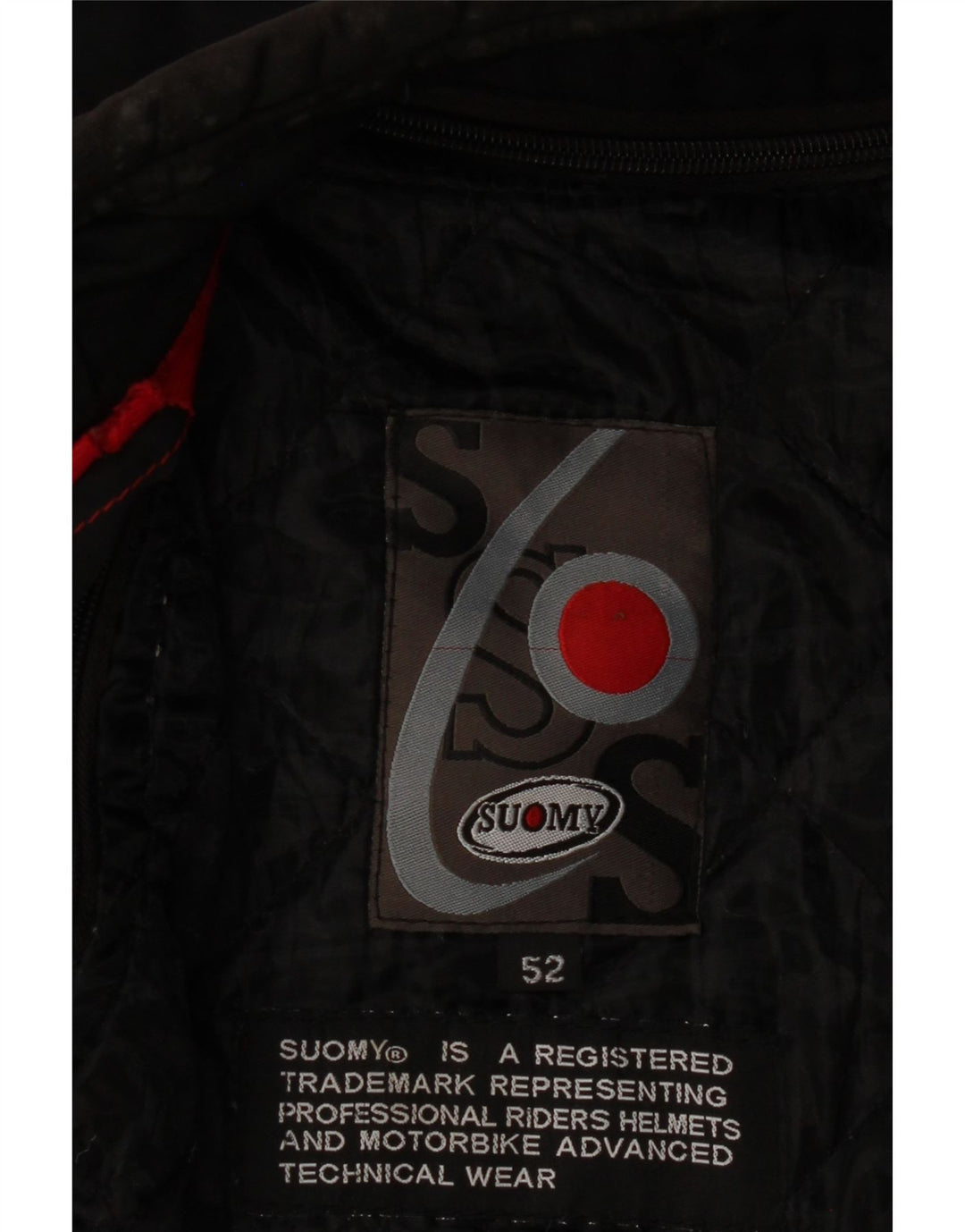 Suomy Herre Graphic Racer Jacket IT 52 XL Sort Nylon