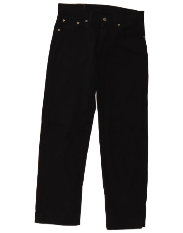 Levi's Herre 751 lige fritidsbukser W30 L28 sort bomuld