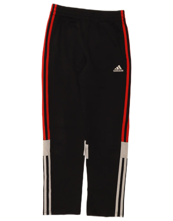 Adidas Træningsdragtsbukser til drenge 9-10 år Medium Sort Colourblock