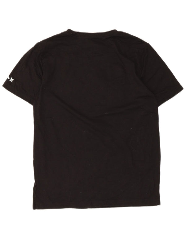 Hurley Boys Grafisk T-Shirt Top 13-14 år XL Sort Bomuld