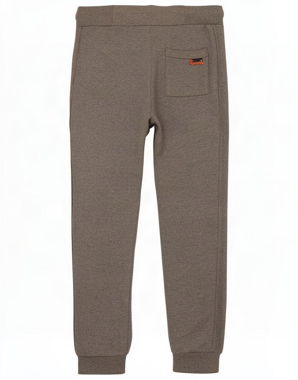Superdry Slim Fit træningsdragt bukser til mænd Joggers Large Grå Flecked Bomuld