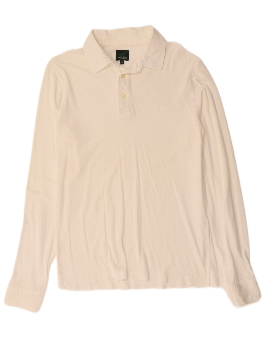Henry Cottons Herre Pullover Shirt UK 14 Medium White