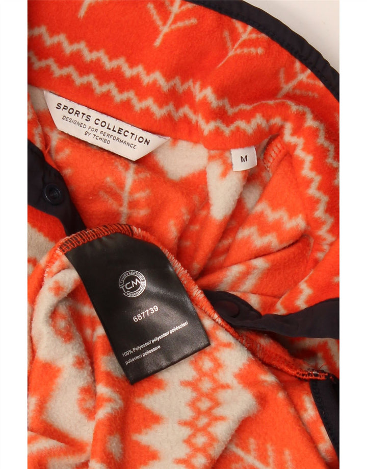 TCHIBO CERTIFICERT MERCHANDISE Fleecetrøje til kvinder UK 14 Medium Orange