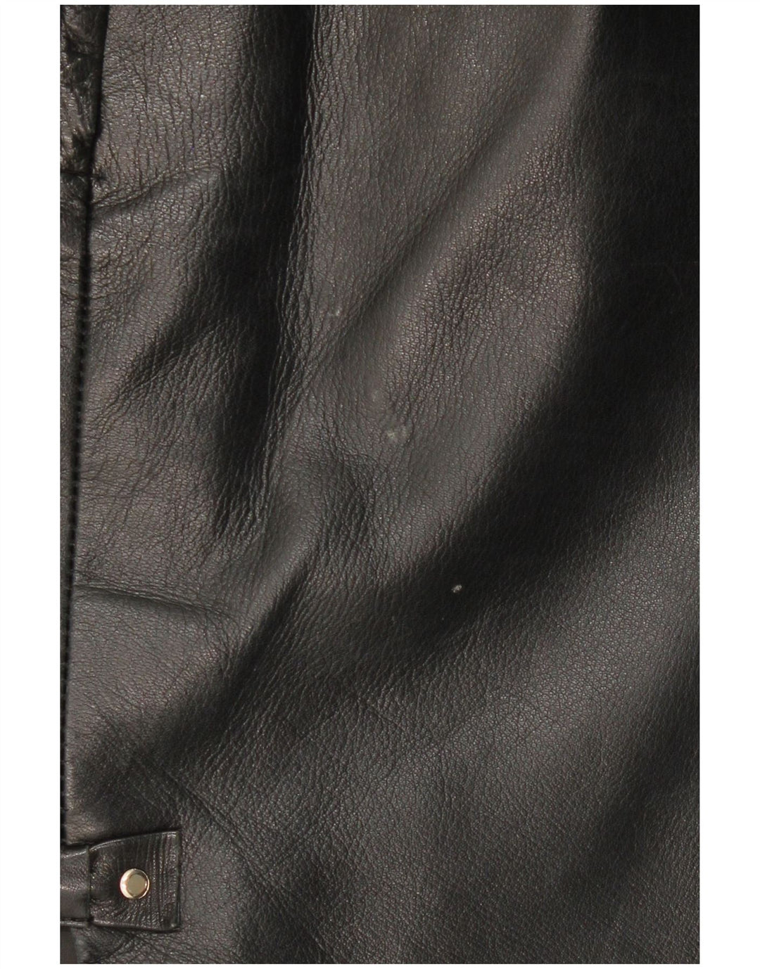 Vintage lædernederdel til kvinder W32 Large Black