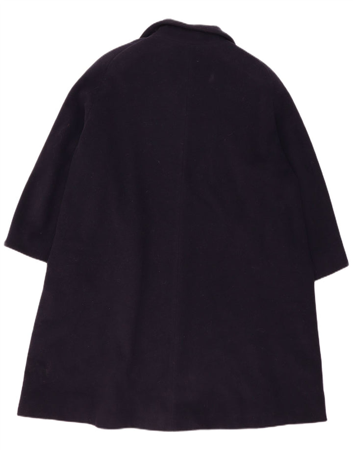 Pierre Cardin Dame Oversized Overfrakke IT 42 Medium Marineblå Uld