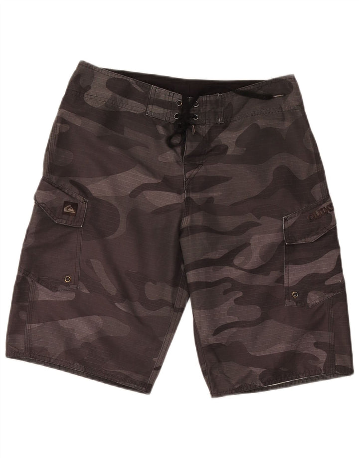 Quiksilver Badeshorts til mænd Medium Grey Camouflage Polyester