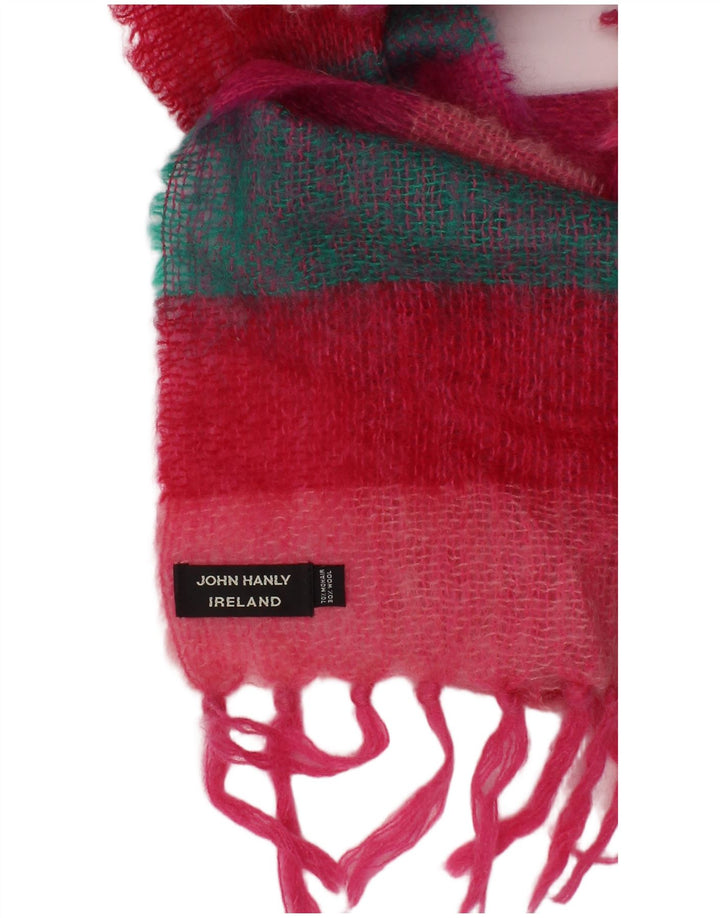 John Hanly Kvinder strik rektangel tørklæde One Size Flerfarvet Stribet