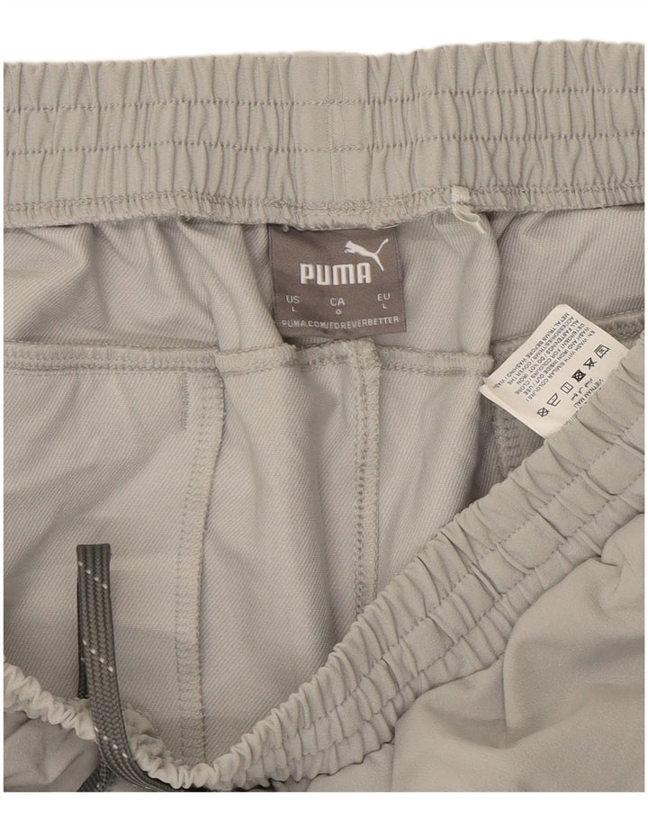 Puma Herre træningsdragt Bukser Joggers Large Grå Polyester