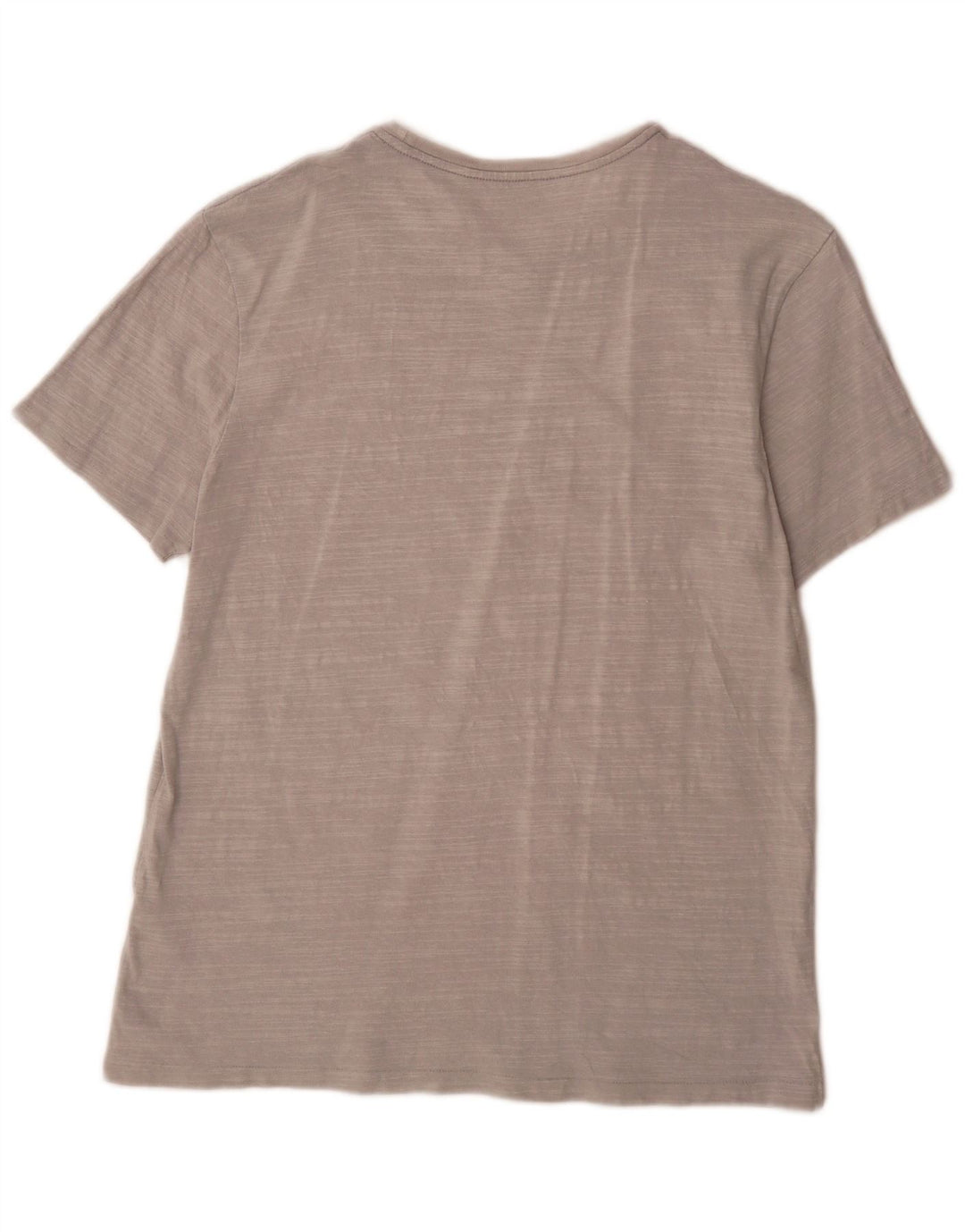 All Saints Herre T-Shirt Top Stor Grå Flecked Bomuld