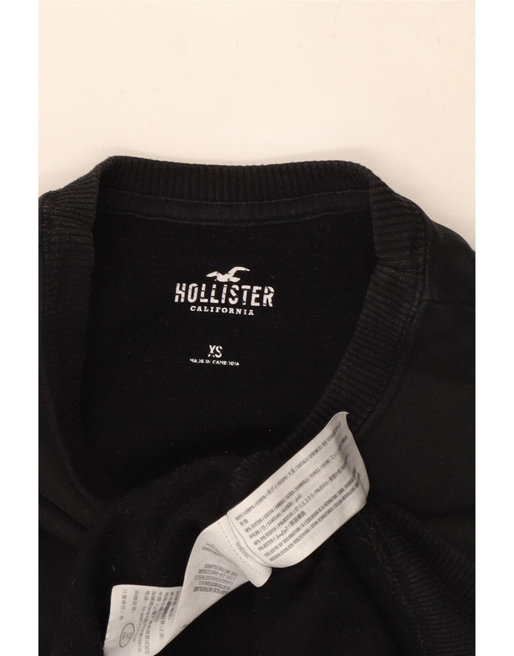 HOLLISTER Sweatshirt til mænd XS Sort bomuld