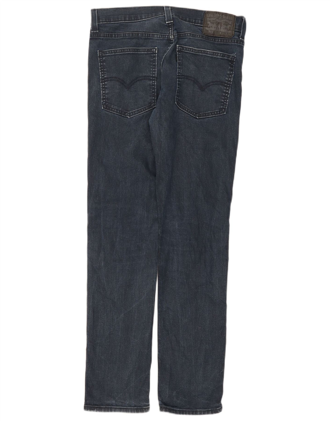 Levi's Herre 511 Slim Jeans W31 L32 Marineblå Bomuld