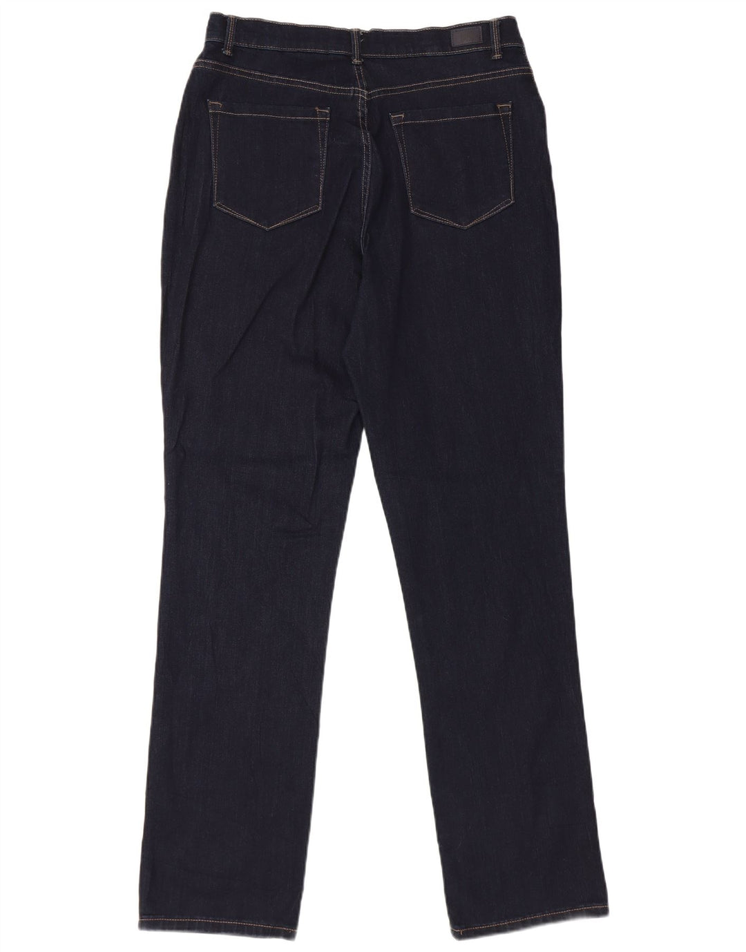 LEE Dame Højtaljede Lige Jeans US 10 Large W30 L32 Navy Blue