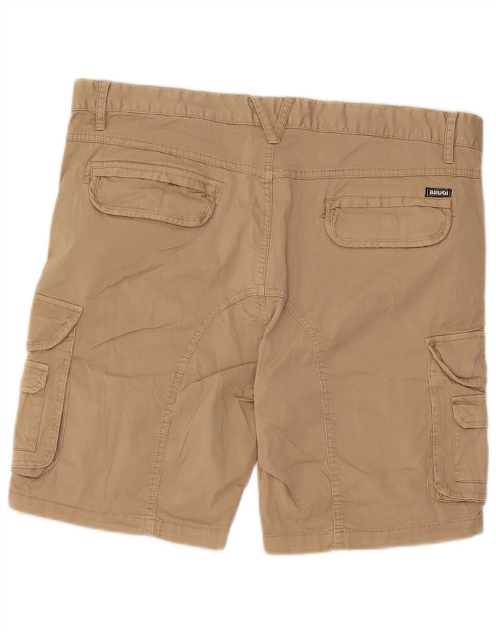 Brugi Herre Cargo Shorts W36 Large Beige Bomuld