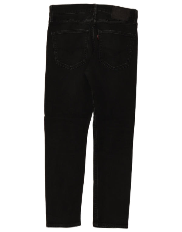 Levi's Womens 512 Slim Tapered Jeans W31 L28 Sort bomuld