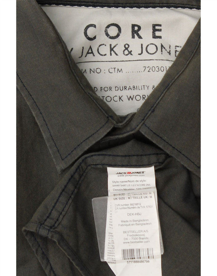Jack & Jones Herreskjorte Medium Khaki Bomuld