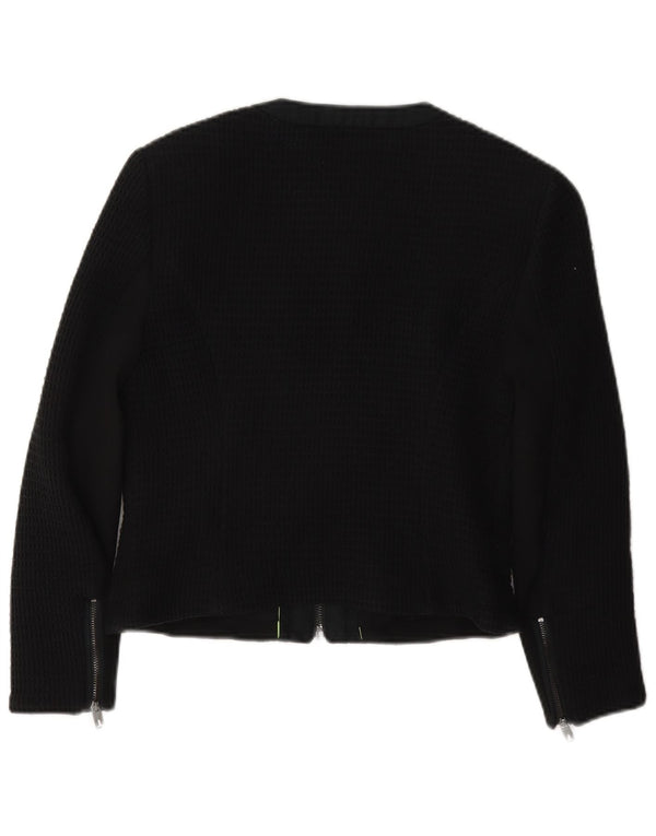 Ted Baker Bolero-jakke til kvinder størrelse 1 XS Sort bomuld