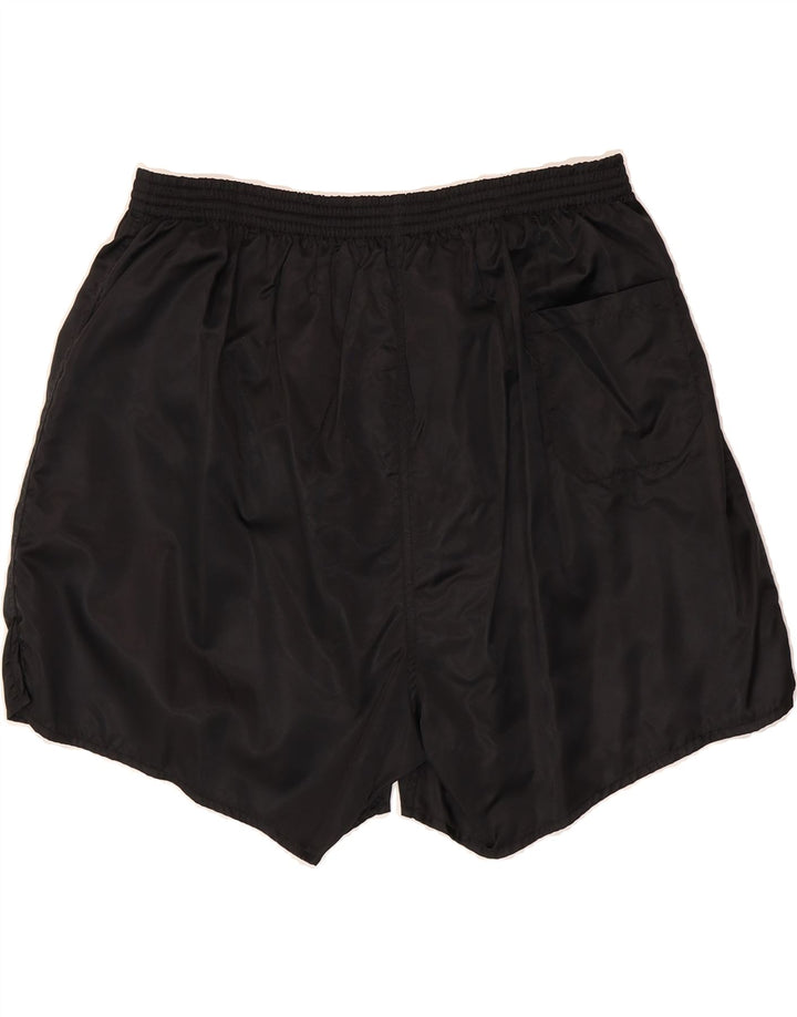 ERIMA Womens Sport Shorts US 10 Large Black Polyester Vintage Erima and Second-Hand Erima from Messina Hembry 