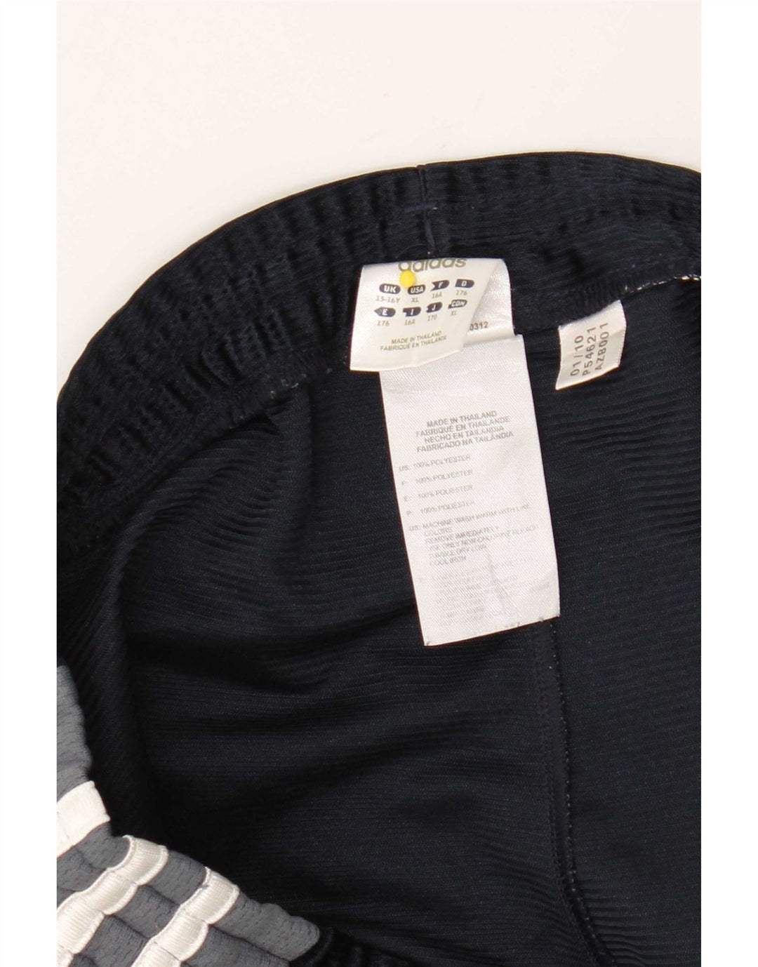 Adidas Boys Sports Shorts 15-16 år Blå Colourblock Polyester
