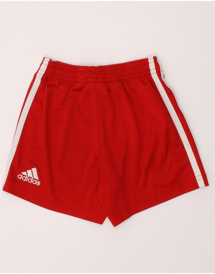 ADIDAS drenge Liverpool sportsshorts 2-3 år rød polyester