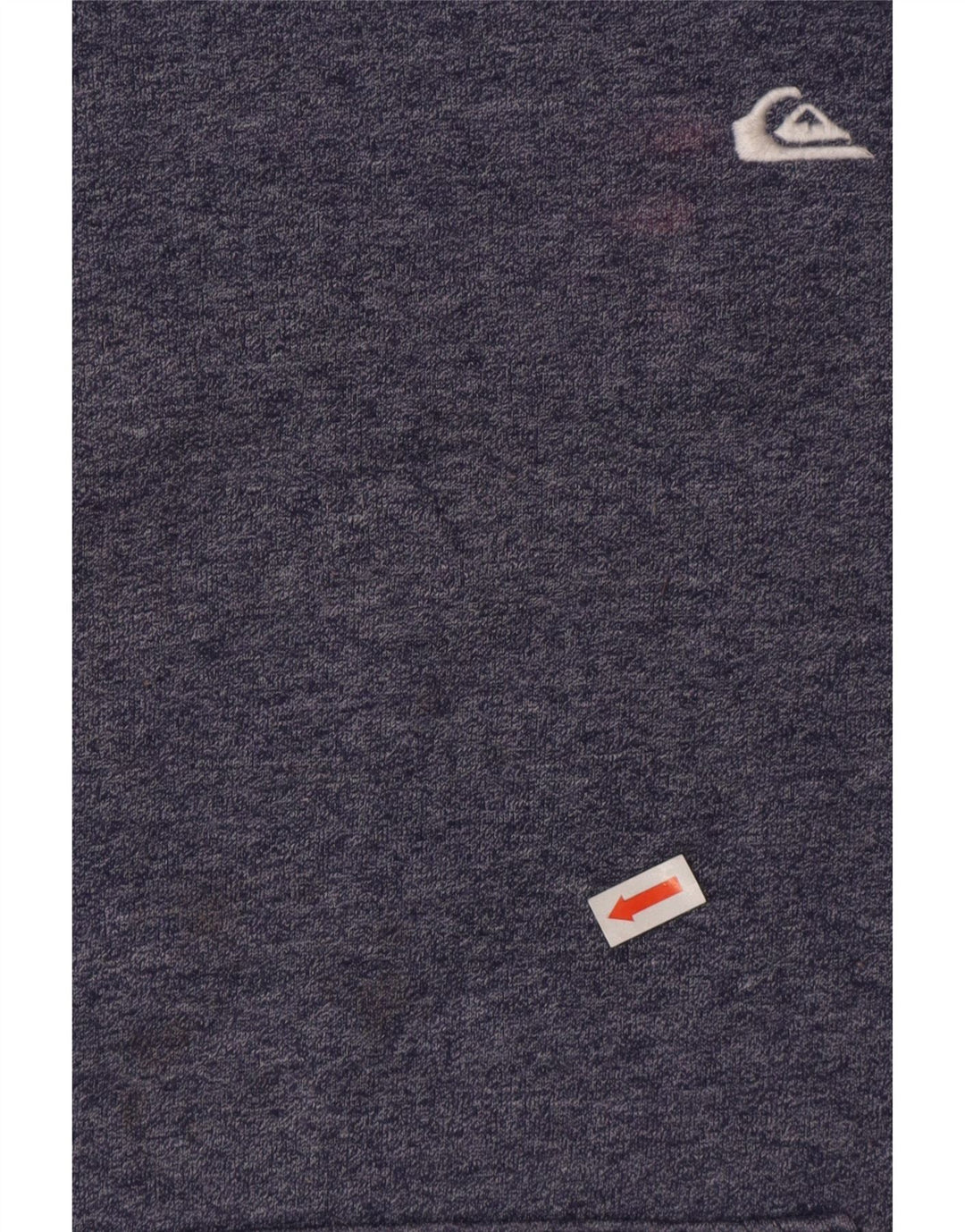 Quiksilver Herre hættetrøje Jumper Medium Blue Flecked Bomuld