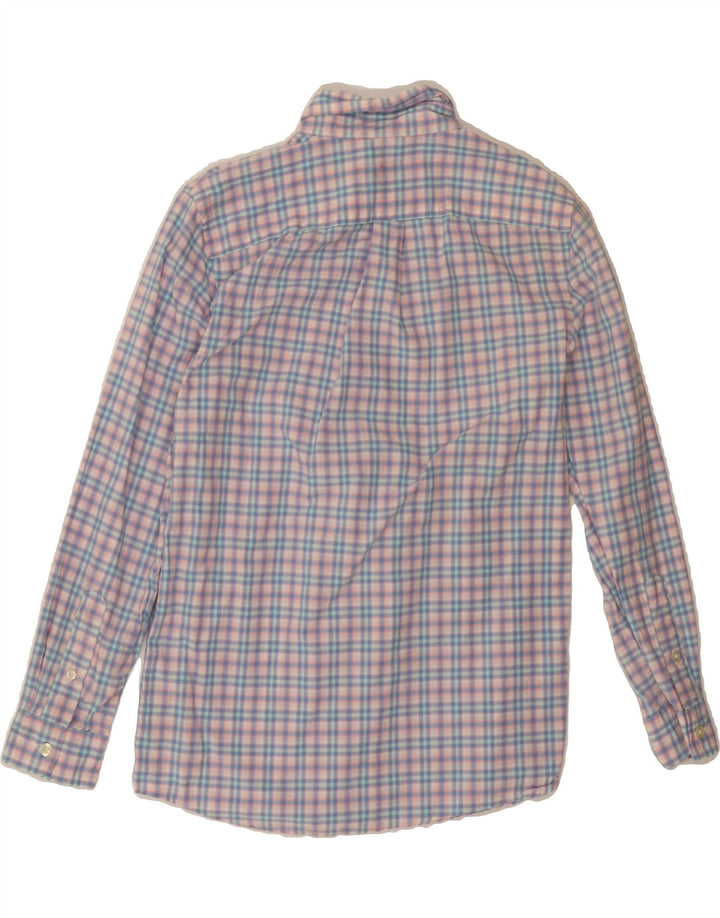 VINEYARD VINES Boys Shirt 12-13 Years Medium Blue Check Cotton Vintage Vineyard Vines and Second-Hand Vineyard Vines from Messina Hembry 