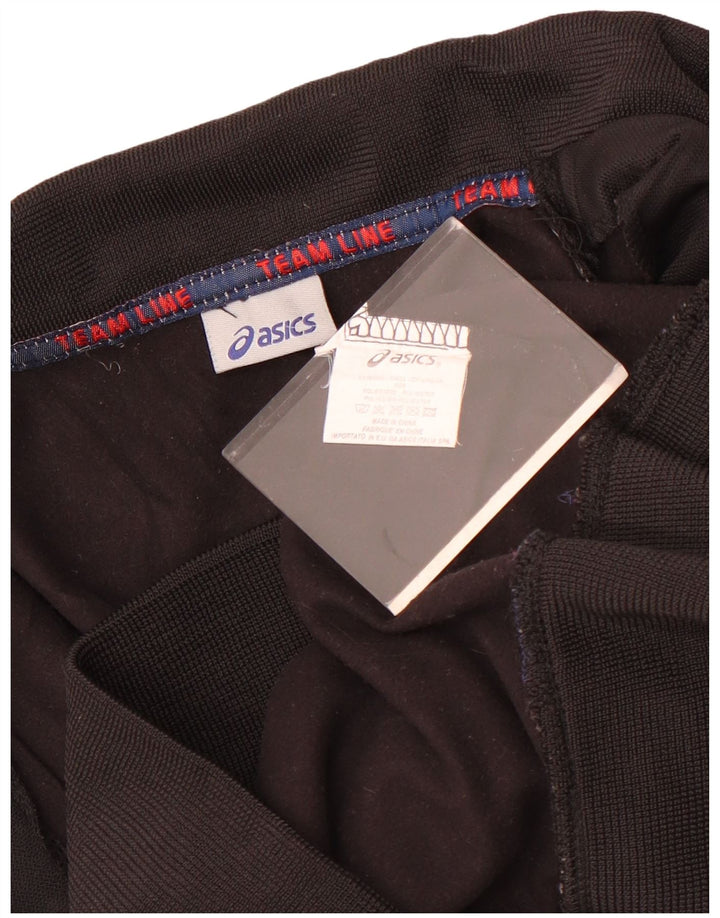 Asics Boys træningsdragt topjakke 11-12 år Sort Colourblock Polyester