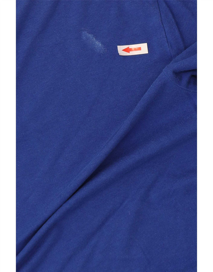 M&Co Dametop Langærmet UK 14 Medium Blue Modal