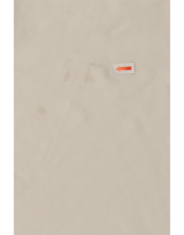 ZARA Mens T-Shirt Top Medium Beige Cotton Vintage Zara and Second-Hand Zara from Messina Hembry 