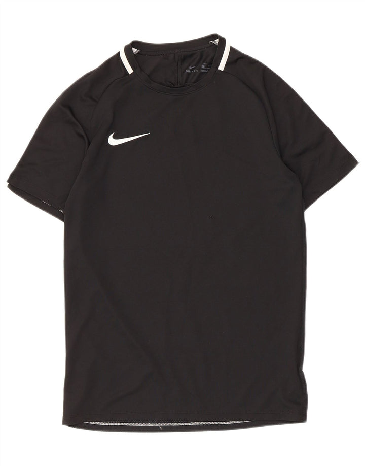 Nike herre Dri Fit T-shirt top lille sort polyester