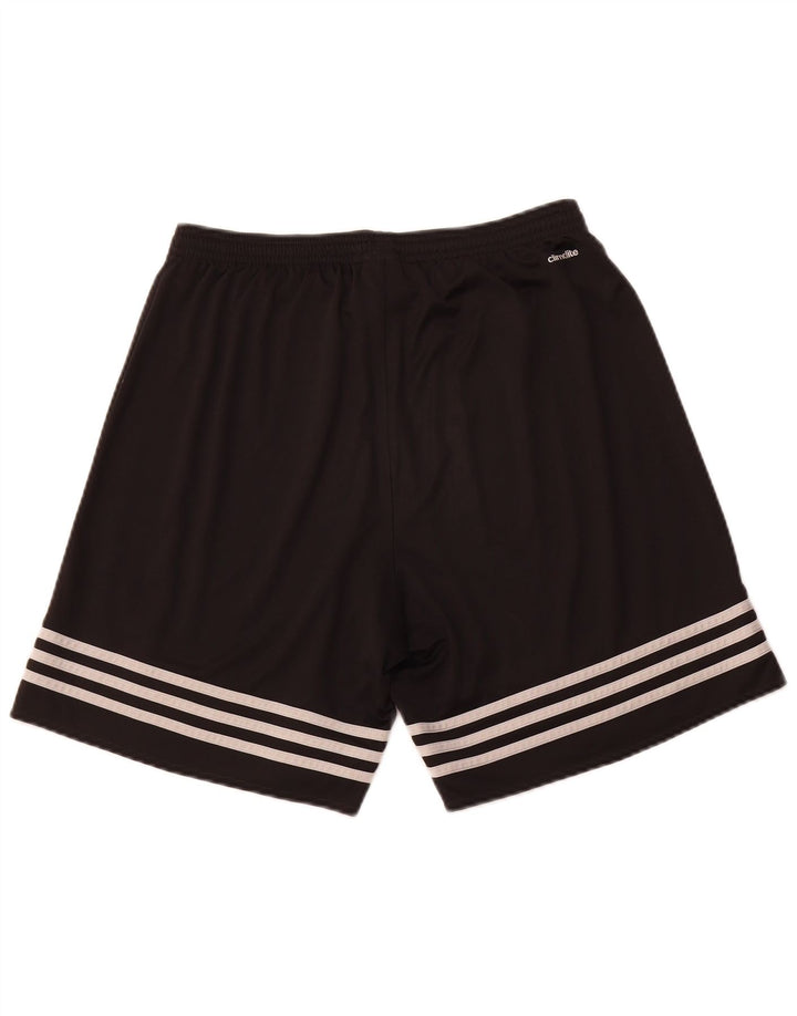 Adidas Sportsshorts til mænd, store sorte polyester