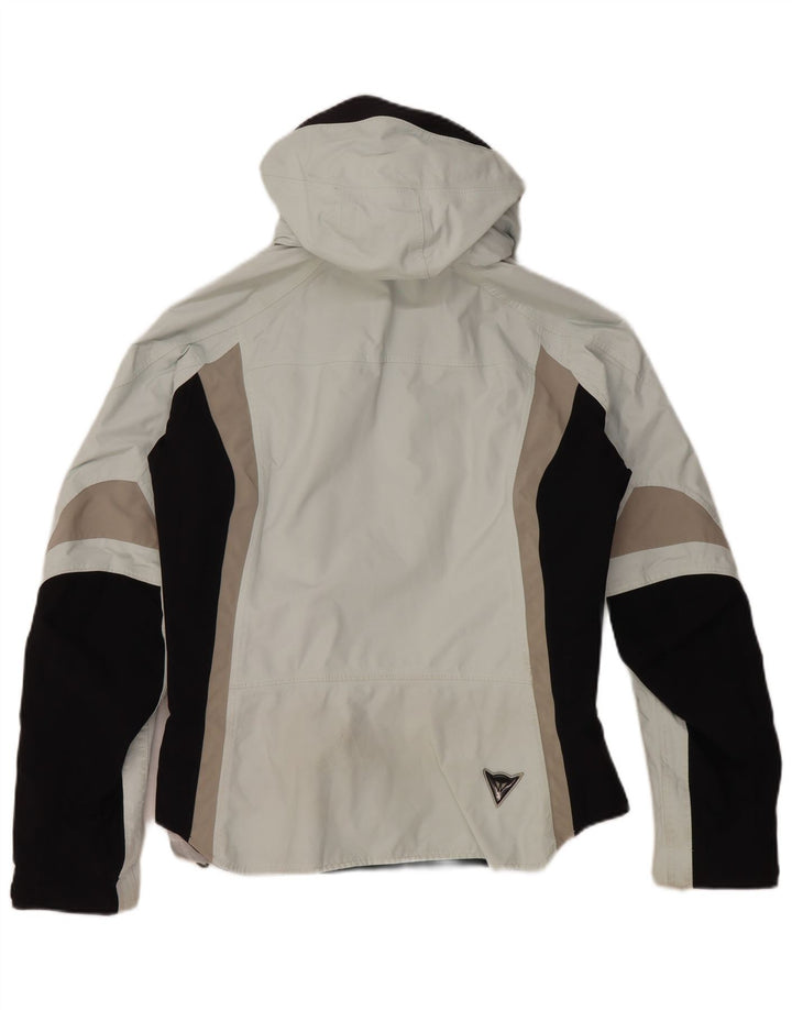 DAINESE Dame Windbreaker Jacket UK 14 Medium Off White Colourblock