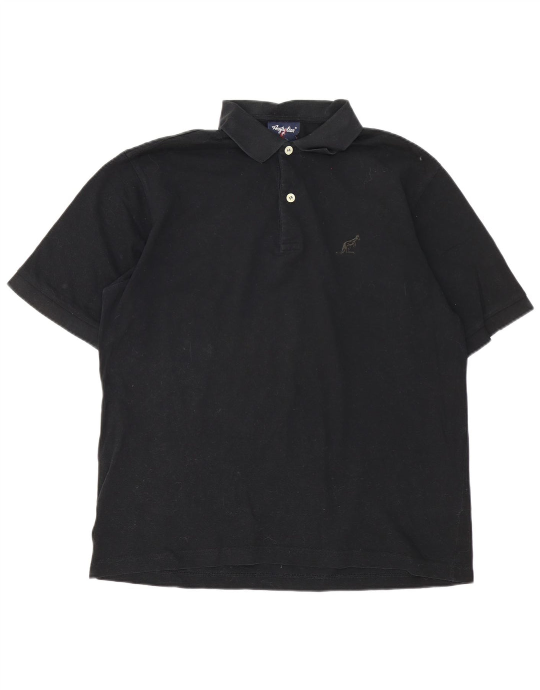 AUSTRALIAN L'ALPINA Poloshirt til mænd IT 50 Medium Sort